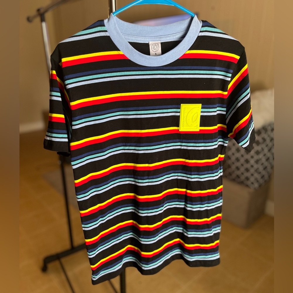 Men’s Odd Future Multi-Colored Striped Tee
